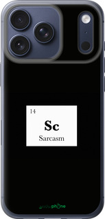 Силіконовий чехол Сарказм для Apple iPhone 17 PRO - 4501u-4030 изображение 