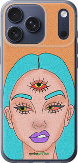 Силиконовый чехол Девушка рисунок для Apple iPhone 17 PRO - 4576u-4030 изображение 