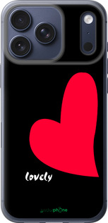 Силиконовый чехол Lovely для Apple iPhone 17 PRO - 4580u-4030 изображение 