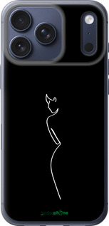 Силиконовый чехол Силуэт1 для Apple iPhone 17 PRO - 4590u-4030 изображение 