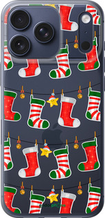 Силиконовый чехол Новогодний 9 для Apple iPhone 17 PRO - 4622u-4030 изображение 