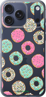 Силиконовый чехол Пончики 1 для Apple iPhone 17 PRO - 4657u-4030 изображение 