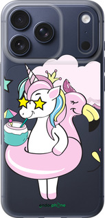 Силиконовый чехол Crown Unicorn для Apple iPhone 17 PRO - 4660u-4030 изображение 