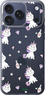 Силіконовий чехол Єдиноріжка v2 для Apple iPhone 17 PRO - 4703u-4030 изображение 