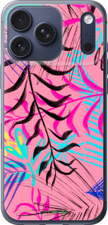 Силиконовый чехол Растительный узор 2 для Apple iPhone 17 PRO - 4740u-4030 изображение 