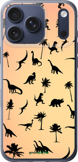 Силиконовый чехол Динозаврики 1 для Apple iPhone 17 PRO - 4772u-4030 изображение 