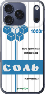 Силиконовый чехол Соль для Apple iPhone 17 PRO - 4855u-4030 изображение 