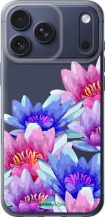 Силиконовый чехол Лотос для Apple iPhone 17 PRO - 4862u-4030 изображение 