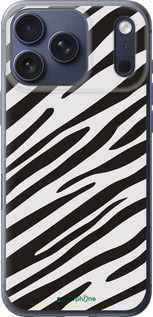 Силиконовый чехол Классическая зебра для Apple iPhone 17 PRO - 4874u-4030 изображение 