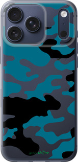 Силиконовый чехол Камуфляж прозрачный фон для Apple iPhone 17 PRO - 4877u-4030 изображение 