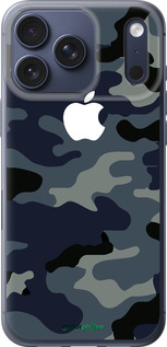 Силиконовый чехол Камуфляж 1 для Apple iPhone 17 PRO - 4897u-4030 изображение 