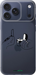 Силіконовий чехол Пропозиція для Apple iPhone 17 PRO - 4898u-4030 изображение 