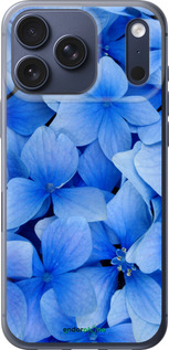 Силиконовый чехол Синие цветы для Apple iPhone 17 PRO - 526u-4030 изображение 