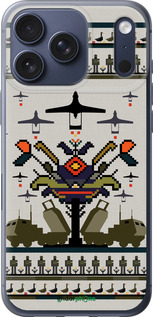 Силиконовый чехол Вышиванка UA для Apple iPhone 17 PRO - 5446u-4030 изображение 