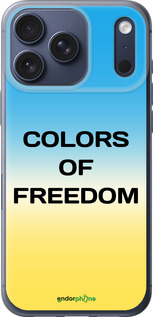 Силиконовый чехол Colors of Freedom для Apple iPhone 17 PRO - 5453u-4030 изображение 
