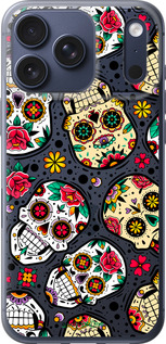 Силиконовый чехол Черепа для Apple iPhone 17 PRO - 5471u-4030 изображение 