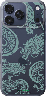 Силиконовый чехол Дракон для Apple iPhone 17 PRO - 5476u-4030 изображение 