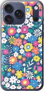 Силиконовый чехол Цветочный фон v4 для Apple iPhone 17 PRO - 5494u-4030 изображение 
