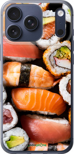 Силиконовый чехол Суши v3 для Apple iPhone 17 PRO - 5540u-4030 изображение 