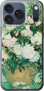 Силиконовый чехол Винсент Ван Гог. Ваза с розами для Apple iPhone 17 PRO - 5543u-4030 изображение 