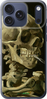 Силиконовый чехол Винсент Ван Гог. Череп для Apple iPhone 17 PRO - 5544u-4030 изображение 