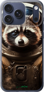 Силиконовый чехол Raccoon austronaut для Apple iPhone 17 PRO - 5581u-4030 изображение 