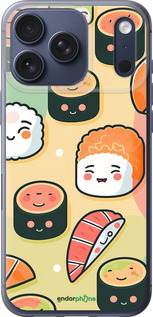 Силиконовый чехол Суши паттерн для Apple iPhone 17 PRO - 5583u-4030 изображение 