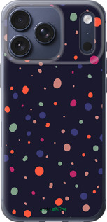 Силиконовый чехол Горошек v2 для Apple iPhone 17 PRO - 5599u-4030 изображение 