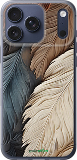 Силиконовый чехол Листья в стиле бохо для Apple iPhone 17 PRO - 5643u-4030 изображение 