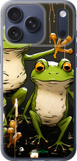 Силиконовый чехол Жабки 2 для Apple iPhone 17 PRO - 5657u-4030 изображение 