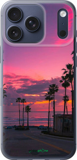 Силиконовый чехол Пальмы для Apple iPhone 17 PRO - 5873u-4030 изображение 