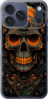 Силиконовый чехол Череп для Apple iPhone 17 PRO - 5952u-4030 изображение 