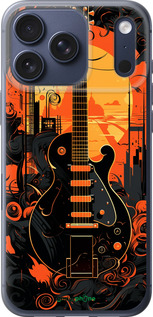 Силиконовый чехол Гитара для Apple iPhone 17 PRO - 5957u-4030 изображение 