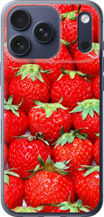 Силиконовый чехол Клубника для Apple iPhone 17 PRO - 6020u-4030 изображение 