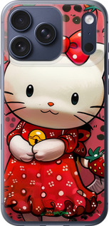 Силиконовый чехол hello kitty1 для Apple iPhone 17 PRO - 6036u-4030 изображение 