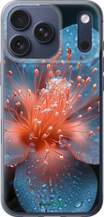 Силиконовый чехол Роса на цветке для Apple iPhone 17 PRO - 6039u-4030 изображение 