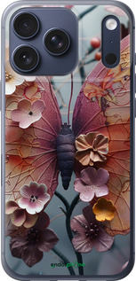 Силиконовый чехол Fairy Butterfly для Apple iPhone 17 PRO - 6048u-4030 изображение 