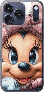 Силиконовый чехол Минни Маус с бантиком для Apple iPhone 17 PRO - 6055u-4030 изображение 