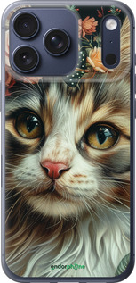 Силиконовый чехол Cats and flowers для Apple iPhone 17 PRO - 6069u-4030 изображение 