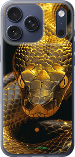 Силиконовый чехол Golden snake для Apple iPhone 17 PRO - 6072u-4030 изображение 