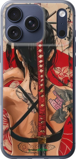 Силиконовый чехол Тайна катаны для Apple iPhone 17 PRO - 6074u-4030 изображение 