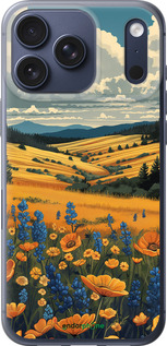 Силиконовый чехол Украинское поле для Apple iPhone 17 PRO - 6082u-4030 изображение 