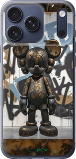 Силиконовый чехол Bronze kaws v2 для Apple iPhone 17 PRO - 6098u-4030 изображение 