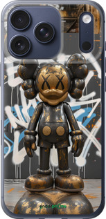 Силиконовый чехол Bronze kaws v3 для Apple iPhone 17 PRO - 6099u-4030 изображение 