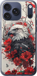 Силиконовый чехол Рубиновый орел для Apple iPhone 17 PRO - 6103u-4030 изображение 