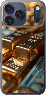 Силиконовый чехол Сияние золота для Apple iPhone 17 PRO - 6104u-4030 изображение 