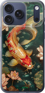 Силиконовый чехол Мелодия Лотоса для Apple iPhone 17 PRO - 6106u-4030 изображение 