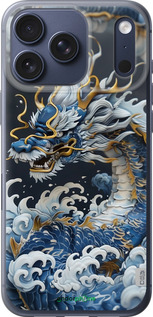 Силиконовый чехол Водяной дракон для Apple iPhone 17 PRO - 6113u-4030 изображение 