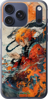 Силиконовый чехол Зеницу Агацума для Apple iPhone 17 PRO - 6114u-4030 изображение 