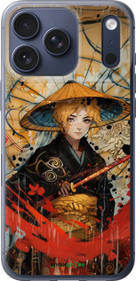 Силиконовый чехол Самурайская отвага для Apple iPhone 17 PRO - 6115u-4030 изображение 